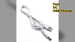 Kabel Pengisian DC Cepat Pria ke USB A