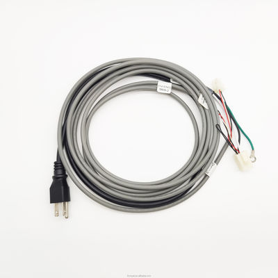 PVC Custom Automotive Wire Harnesses Kabel listrik dengan kabel Prong Plug