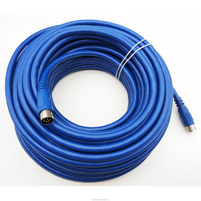 Disesuaikan 8P DIN Kabel Panjang 25M Peralatan rumah tangga AWG16-AWG28
