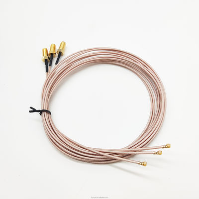 Koaksial Kabel RF Custom SMA Wanita Untuk Ipex4 Gen4 Mhf4 Kabel RG178
