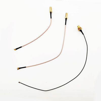 Ekstensi RF Koaksial Kabel RP SMA Kabel Wanita Ke IPEX4 Gen4 MHF4 Kabel