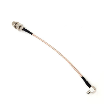 F Wanita ke TS9 Pria Kabel RG316 Sesuai RF Koaksial IPEX Kabel