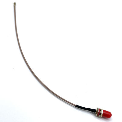 IPEX UFL RF Patch Cord RF Coaxial Cable Assembly Dengan SMA-IPEX Custom Connector RG174 RG178 SMA Assembly