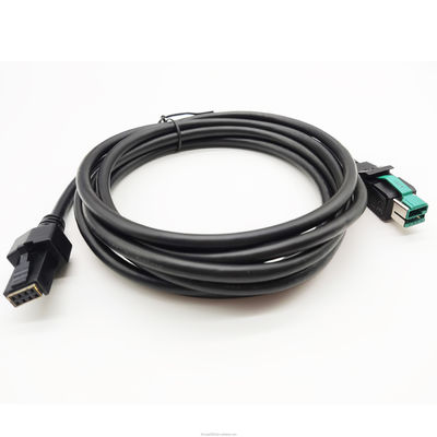 12V 24V Powered USB Printer Kabel 12V Untuk 2X48P 1M-5M UL20276