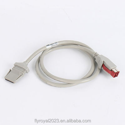 8 Pin 24V Untuk 1X8P Printer Grey 12V Powered USB Kabel Assembly