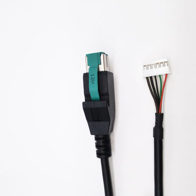 6A Fast Charging 12V 24V PoweredUSB Cable Male To JST Connector Untuk Tablet Printer