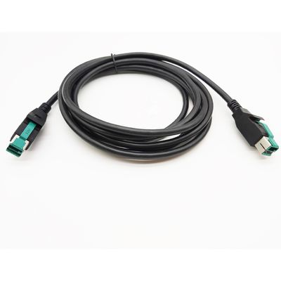 PVC Nylon TPE 24V 12V Male To Male USB Kabel Untuk Printer