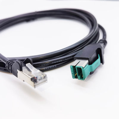 1m 1.5m 12V 24V PoweredUSB Kabel Male Untuk RJ45 Untuk Tablet Komputer