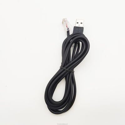 USB A Male ke RJ12 Fast Charging USB Kabel 2.0 Untuk POS Peralatan Printer