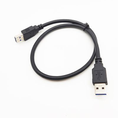USB2.0 3.0 Logo Panjang Disesuaikan M/M Tipe A Ke Kabel Pengisian Cepat USB