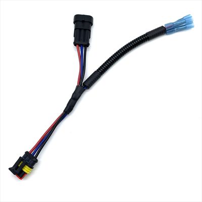 Custom Vehicle Wiring Assembly Automotive Wire Harness Mobil Wire Harness Dengan Multi Connector