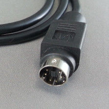 Custom 4 Pin Din Ekstensi Kabel Pria Dan Wanita Untuk Home Theater / Multimedia Sistem