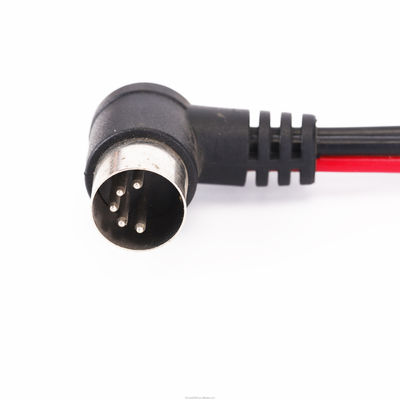Shielding Braid 5 Pin DIN Kabel AWG16 Untuk AWG28 Untuk Peralatan Audio Rumah